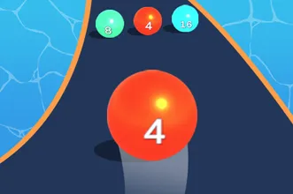 image bg Color Ball Run 2048