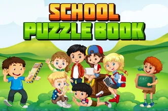 image bg School Puzzle Book