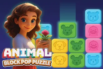 image bg Animal Block Pop Puzzle