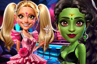 image bg Witch And Fairy BFF