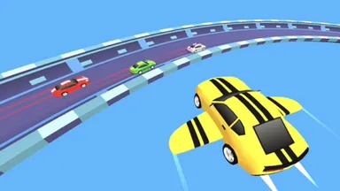 image bg Crazy Flying Car