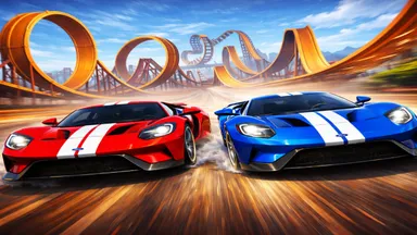 image bg Two Stunt Supercars