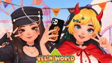 image bg Velin World Halloween Carnival